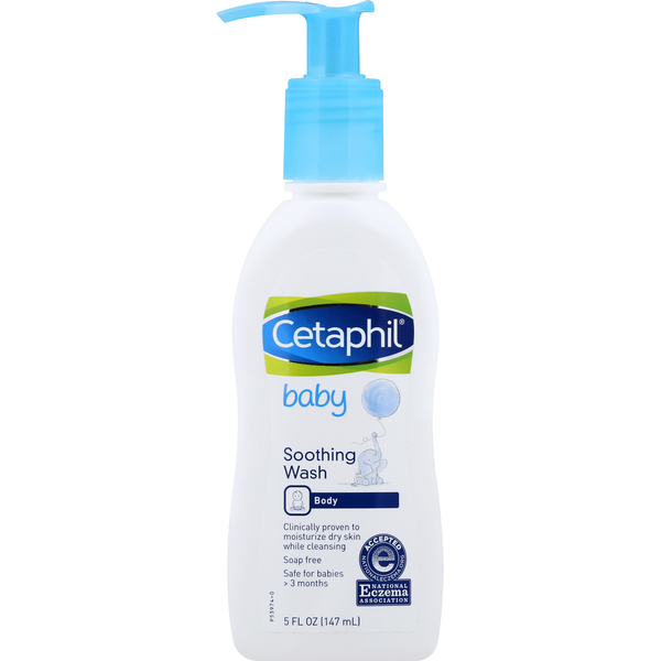 cetaphil baby eczema calming wash