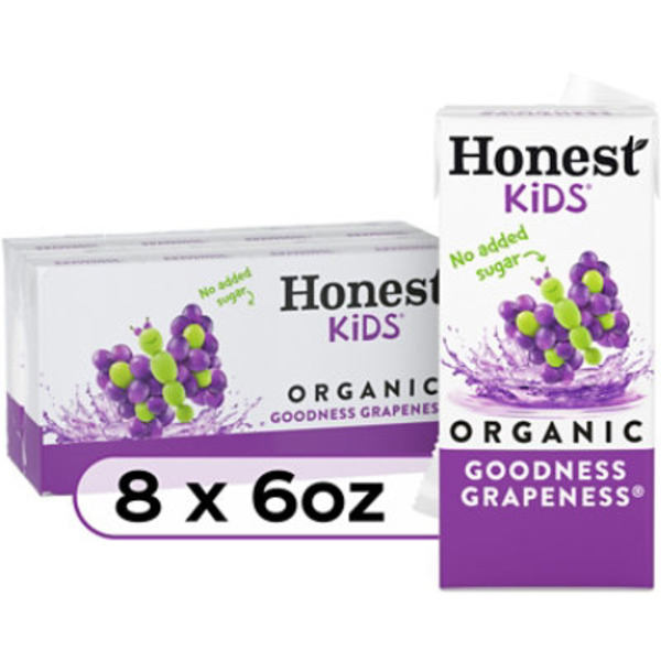 Honest Kids Organic Goodness Grapeness Juice Drink