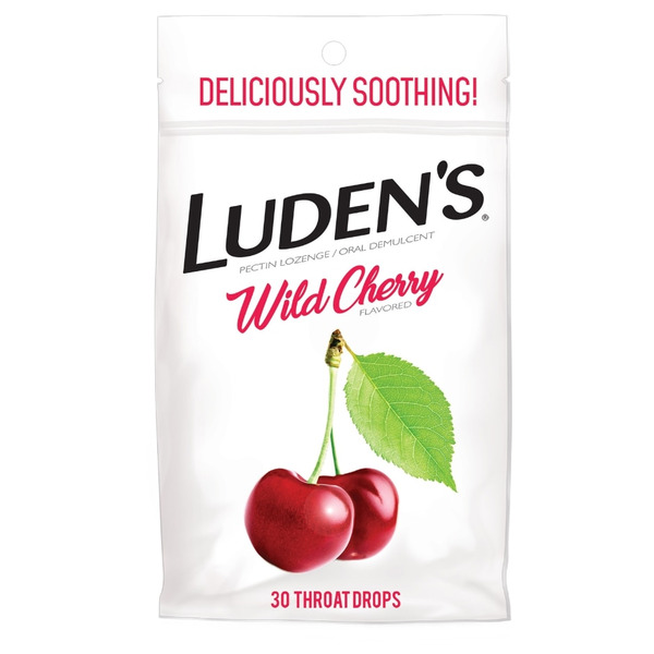 Luden's Soothing Throat Drops Wild Cherry Same-Day Delivery