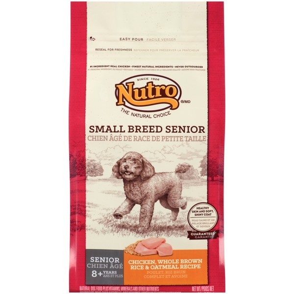 nutro senior dog food ingredients