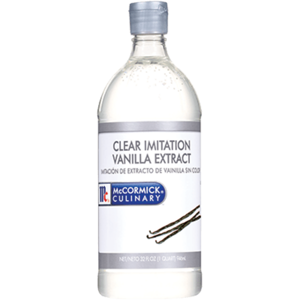 McCormick - Imitation Clear Vanilla Extract - 32 oz