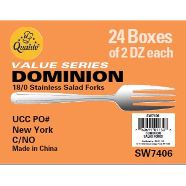 Qualite - Dominion Salad Forks - 2 dozen