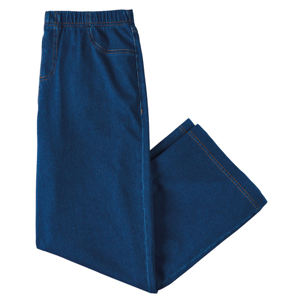 Serra Wide Leg Jeggings Blue L Same-Day Delivery or Pickup | ALDI
