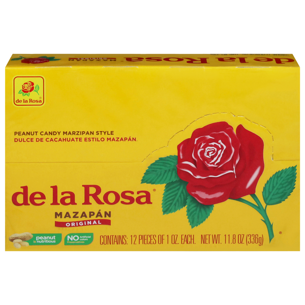 de la Rosa Marzipan Style Peanut Candy