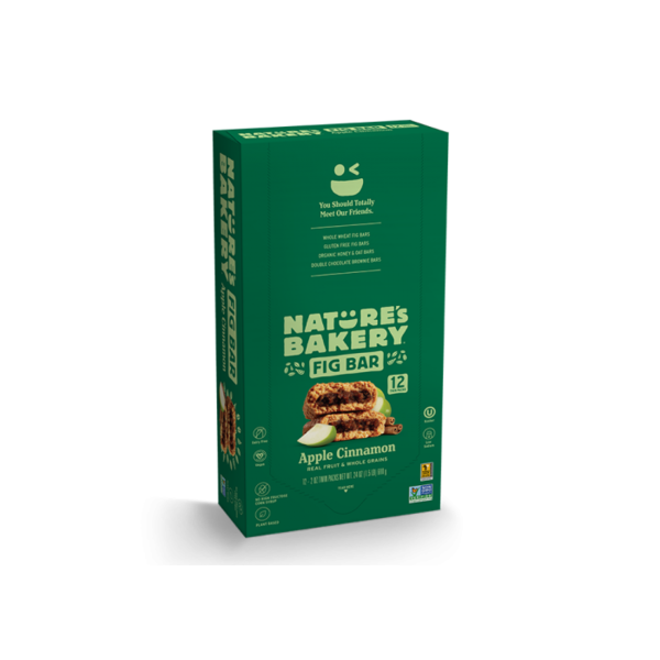Nature's Bakery - Apple Cinnamon Fig Bar - 12/2 oz