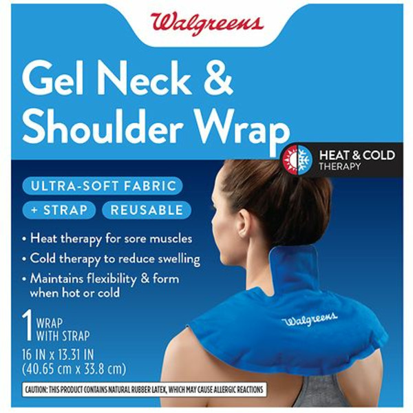Walgreens Walgreens Reusable Hot & Cold Neck & Shoulder Wrap SameDay