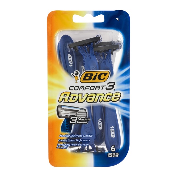Bic Comfort 3 Advance Shavers 6 Ct 6 0 Ct From Cvs Pharmacy