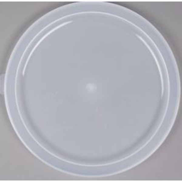 Cambro - RFSC12148 White Round Lid, fits 12, 18, 22 Qt