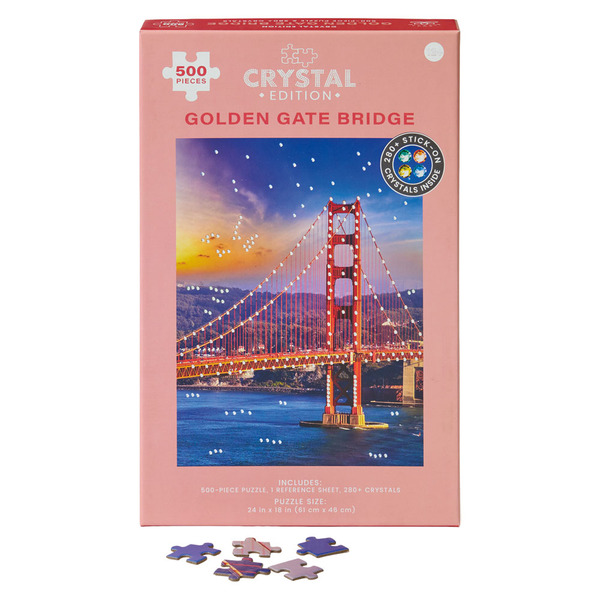 THOMAS McKNIGHT 500ピースパズル GOLDEN GATE Hinkler 500pc Gemstone- Golden Gate Same-Day Delivery or Pickup | ALDI