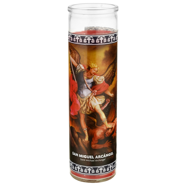 Goya Saint Michael Archangel Candle Same-Day Delivery or Pickup