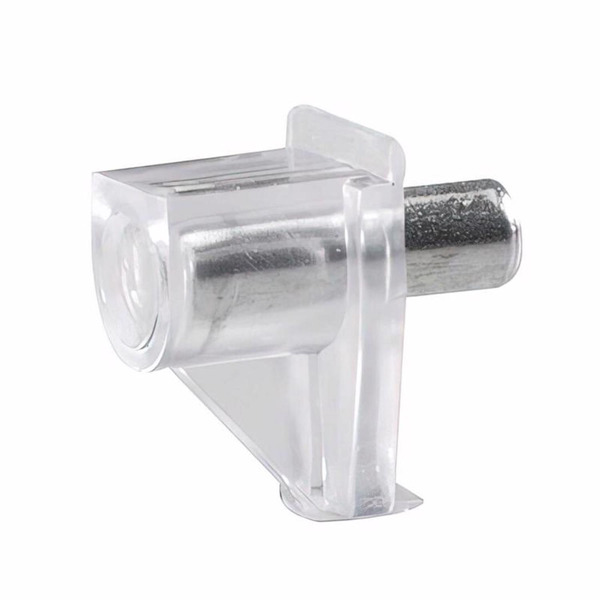 Richelieu Hardware Clear Plastic & Steel Shelf Support Peg