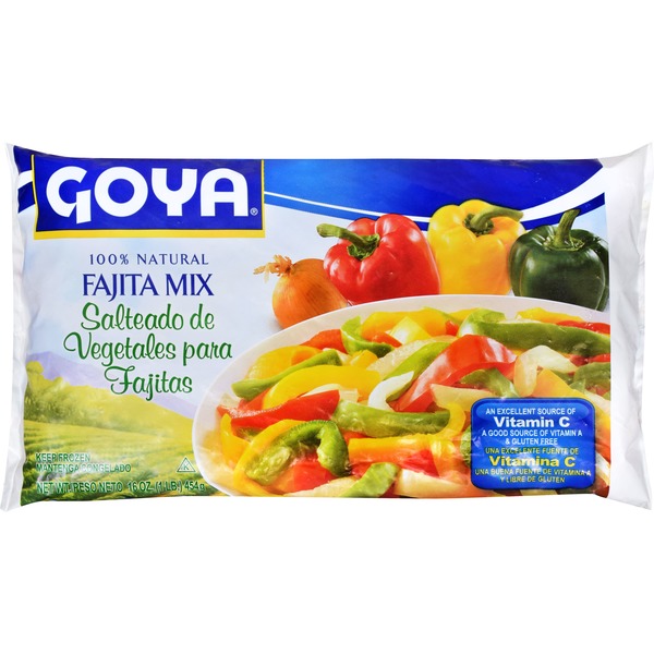 Goya 100 Natural Fajita Vegetable Mix (16 oz) Instacart