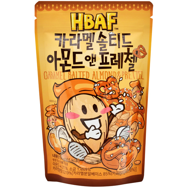 Gillim Caramel Almond & Pretzel Korean Crunchy Snack
