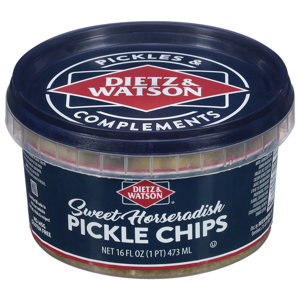 Dietz & Watson Pickle Chips, Sweet Horseradish Same-Day Delivery