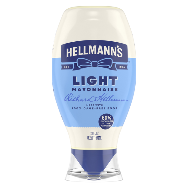 Hellmann's Light Mayonnaise Light Mayo Squeeze Bottle Same-Day