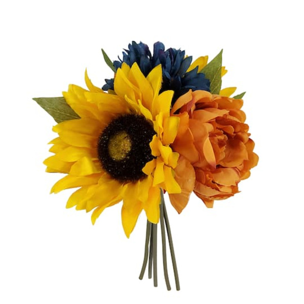 Ashland Yellow Sunflower & Peony Mix Bouquet