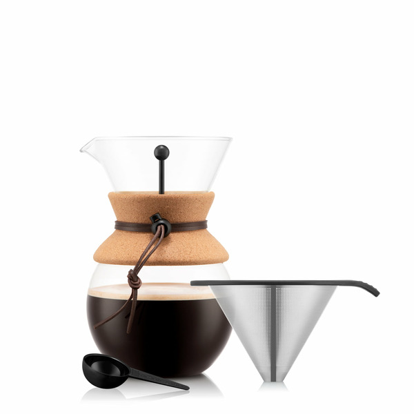 Walmart BODUM Pour Over 8 Cup Coffee Maker with Cork Band Same-Day Delivery  | Instacart