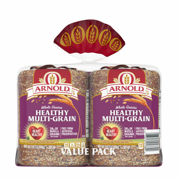 BJ's Wholesale Club Arnold Whole Grains Healthy Multigrain Bread Same