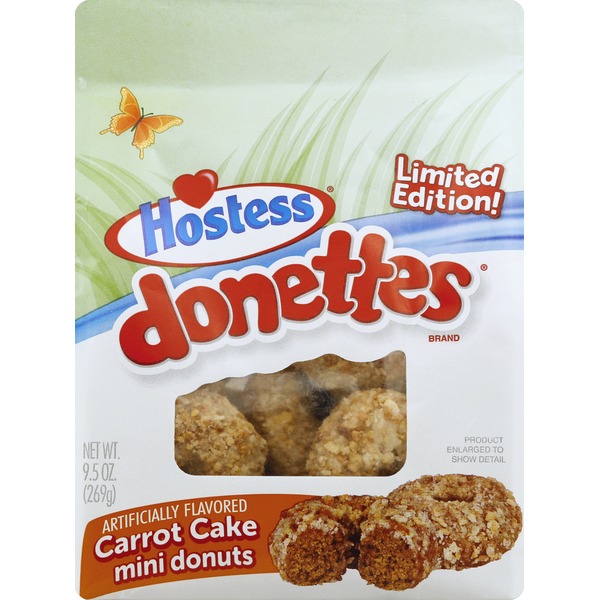 Hostess Donuts, Carrot Cake, Mini (9.5 oz) Instacart