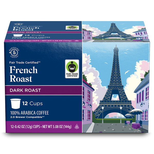 Barissimo Fair Trade French Roast Coffee Cups Same-Day Delivery or Pickup |  ALDI