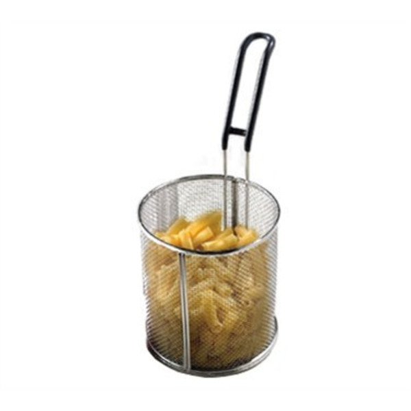 TableCraft - #986 Round Pasta Basket 3.5 qt Stainless Steel 10" x 6.5" x 12.75", 1 CT