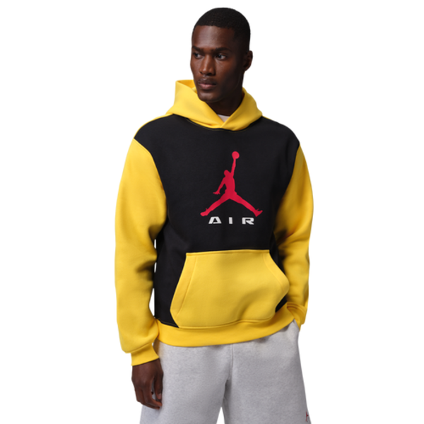 Jordan Men's Brooklyn Fleece Pullover, XXL - Black