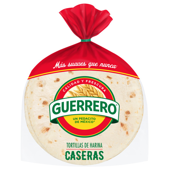 Guerrero Caseras Flour Tortillas, Soft Taco Size, 20 Count