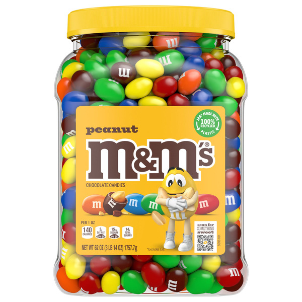 Peanut Chocolate Candy, 62 oz