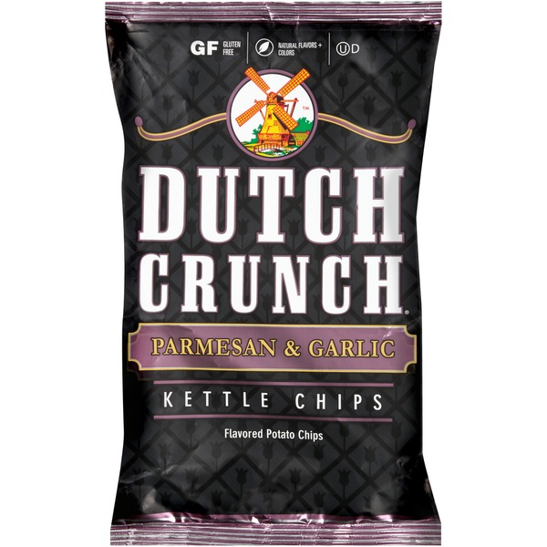 Dutch Crunch Parmesan & Garlic Kettle Potato Chips (9 oz) Instacart