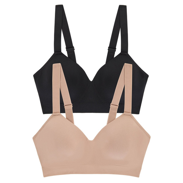 Jones New York Women's Smooth Comfort Wire Free Bra, M