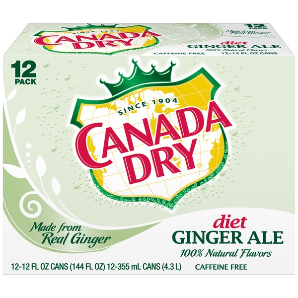 Canada Dry Diet Ginger Ale (12 ct) Instacart