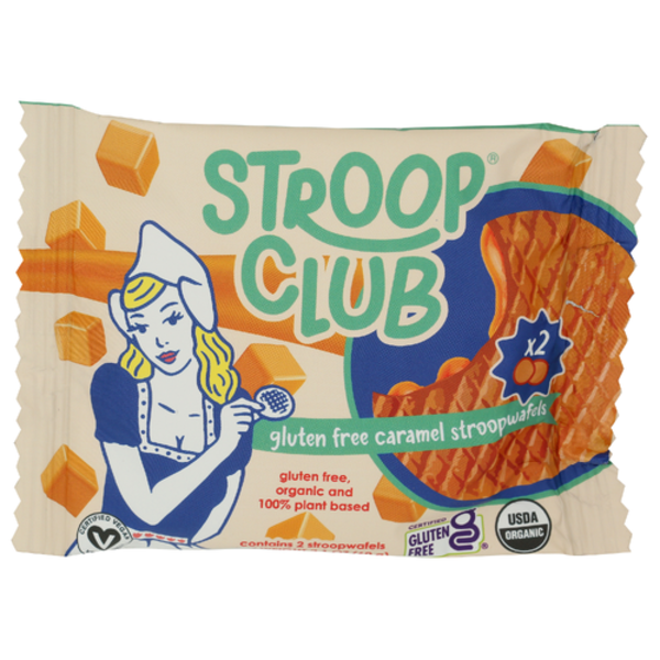 Stroop Club Gluten Free Caramel Stroopwafels 2 Pack