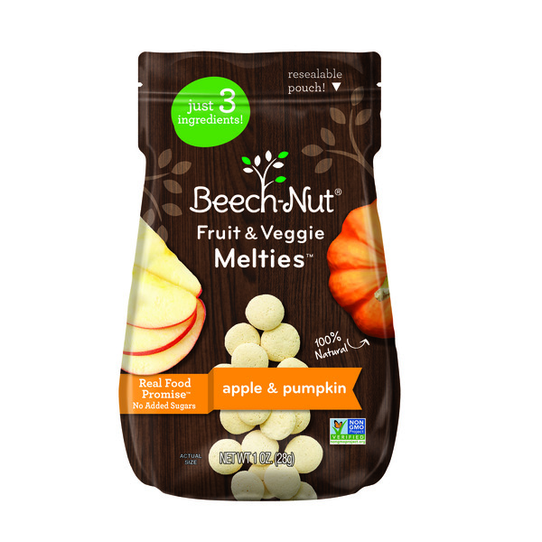 Beech-Nut Fruit Veggie Melties, Apple, Pumpkin Same-Day Delivery - Main Image