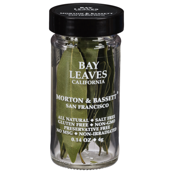 Morton & Bassett Spices Bay Leaves, California