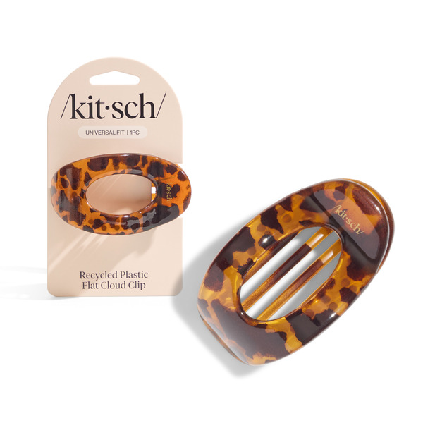 Kitsch Tortoise Cloud Flat Claw Clip - Medium