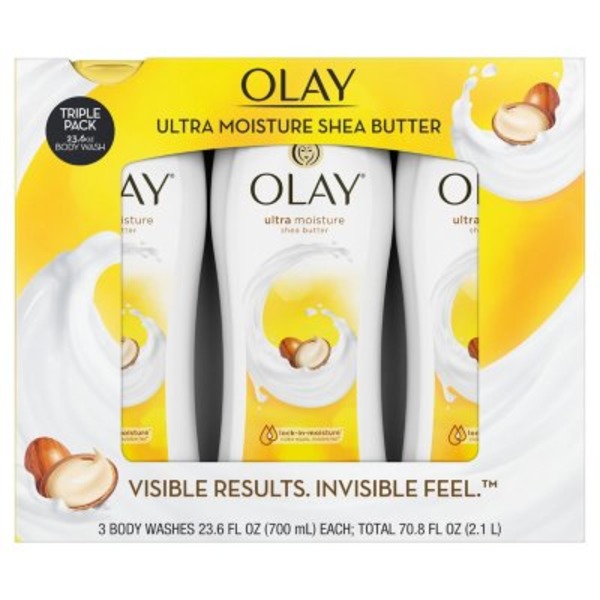Olay Ultra Moisture Shea Butter Body Wash (3 ct) from Costco Instacart