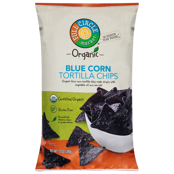 Full Circle Tortilla Chips, Blue Corn Same-Day Delivery or Pickup