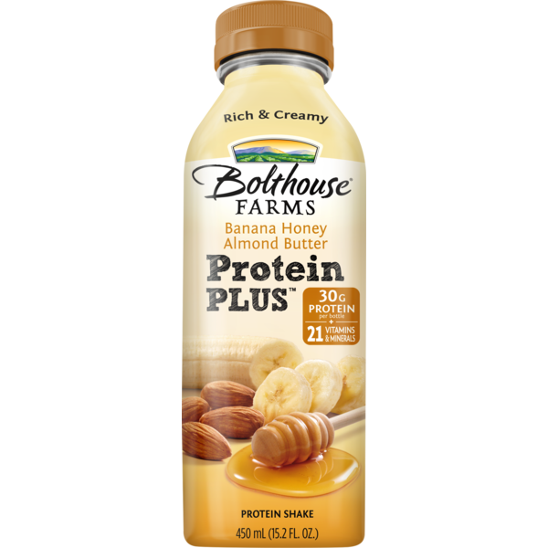 Bolthouse Farms Protein PLUS® Banana Honey Almond Butter, 15.2 oz. (15.