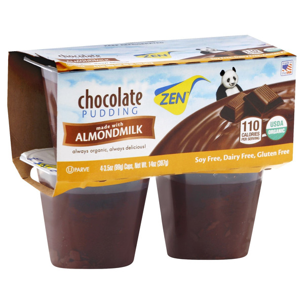 Zen Pudding, Plant Based Chocolate, Almond Milk Same-Day Delivery