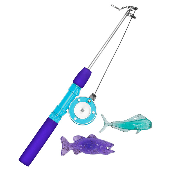 Nala Gone Fishin' Rod & Reel Cat Toy, Small