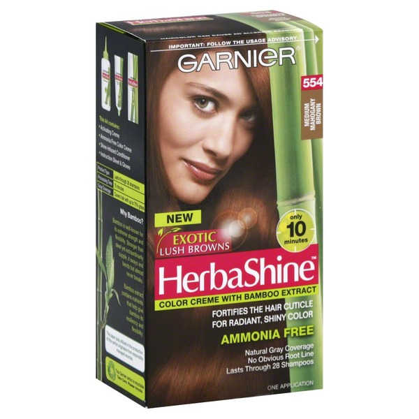 Herbashine Color Creme With Bamboo Extract Exotic Lush Browns