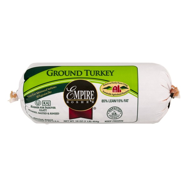 Empire Kosher Ground Turkey (16 oz) from HEB Instacart