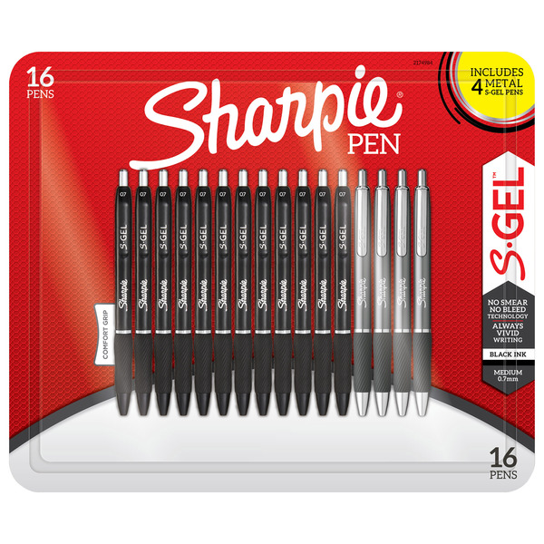 Costco Sharpie SGel Medium Point Gel Pens Black Ink SameDay