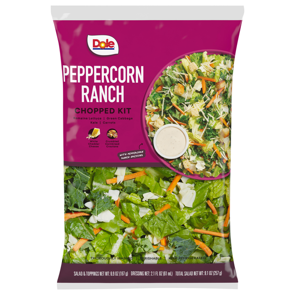 Giant Food Dole Peppercorn Ranch Chopped Kit Same-Day Delivery | Instacart