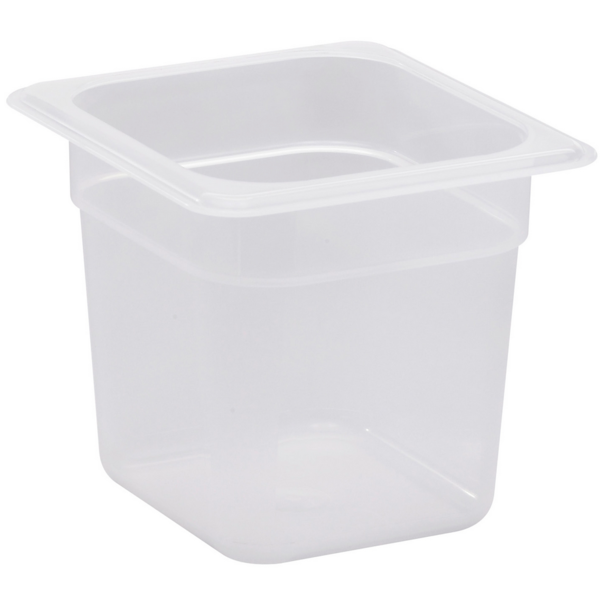 Cambro - Food Pan, 1/6 size, 6" deep, clear