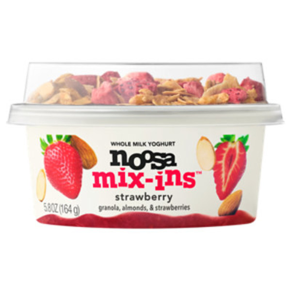 Noosa Strawberry Mix-ins Yoghurt