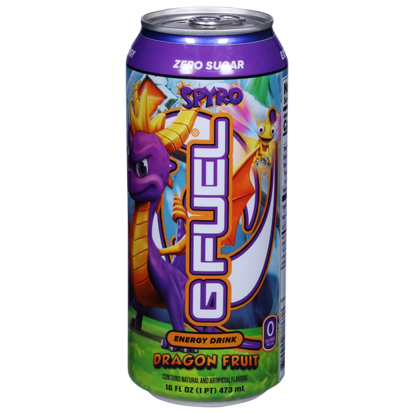 G FUEL Energy Drink, Dragon Fruit, Zero Sugar Same-Day Delivery or