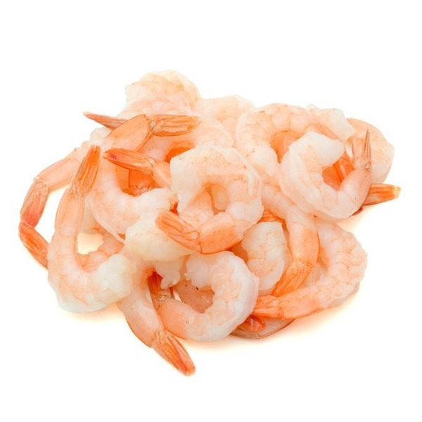 Frozen Shrimp 13/15 CT Cooked Peeled & Deveined Tail on - 2 lb