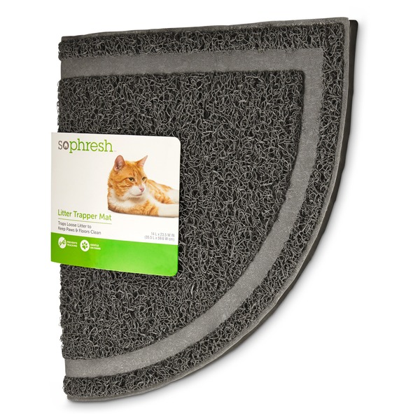 So Phresh Half Moon Litter Trapper Mat (each) Instacart