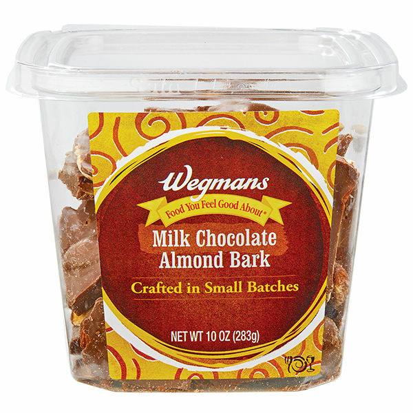 Wegmans Wegmans Milk Chocolate Almond Bark Same-Day Delivery or Pickup ...